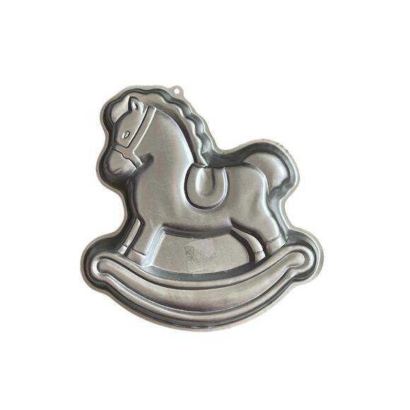 Vintage 1984 Wilton Rocking Horse Cake Pan - Picture 1 of 6